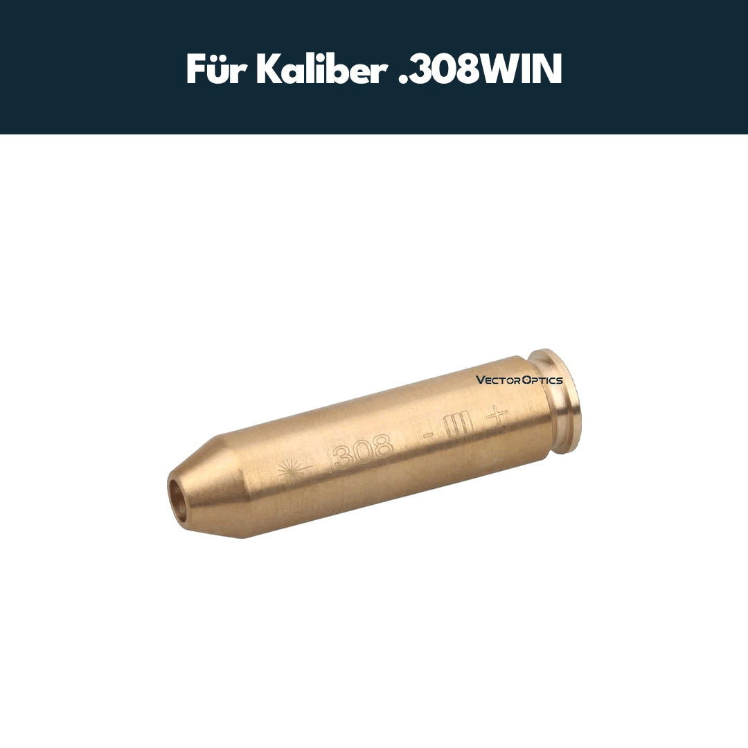 Vector Optics SCBCR-04 Laser Boresighter in Patronenform – .308