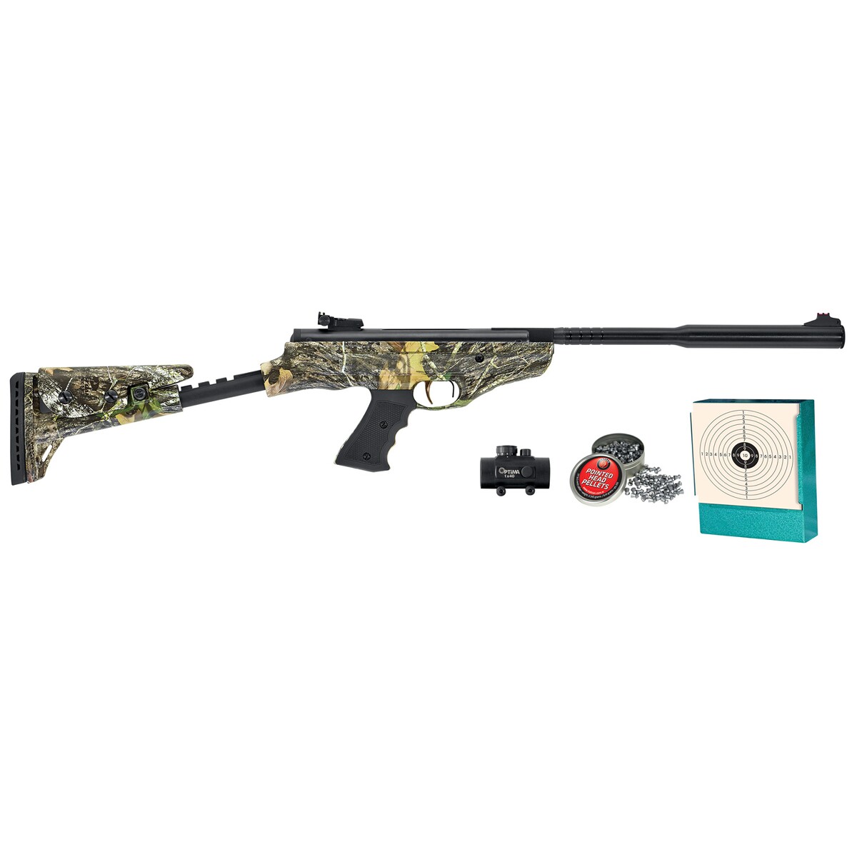 Luftpistole 25 Super Charger QE Tactical – Set