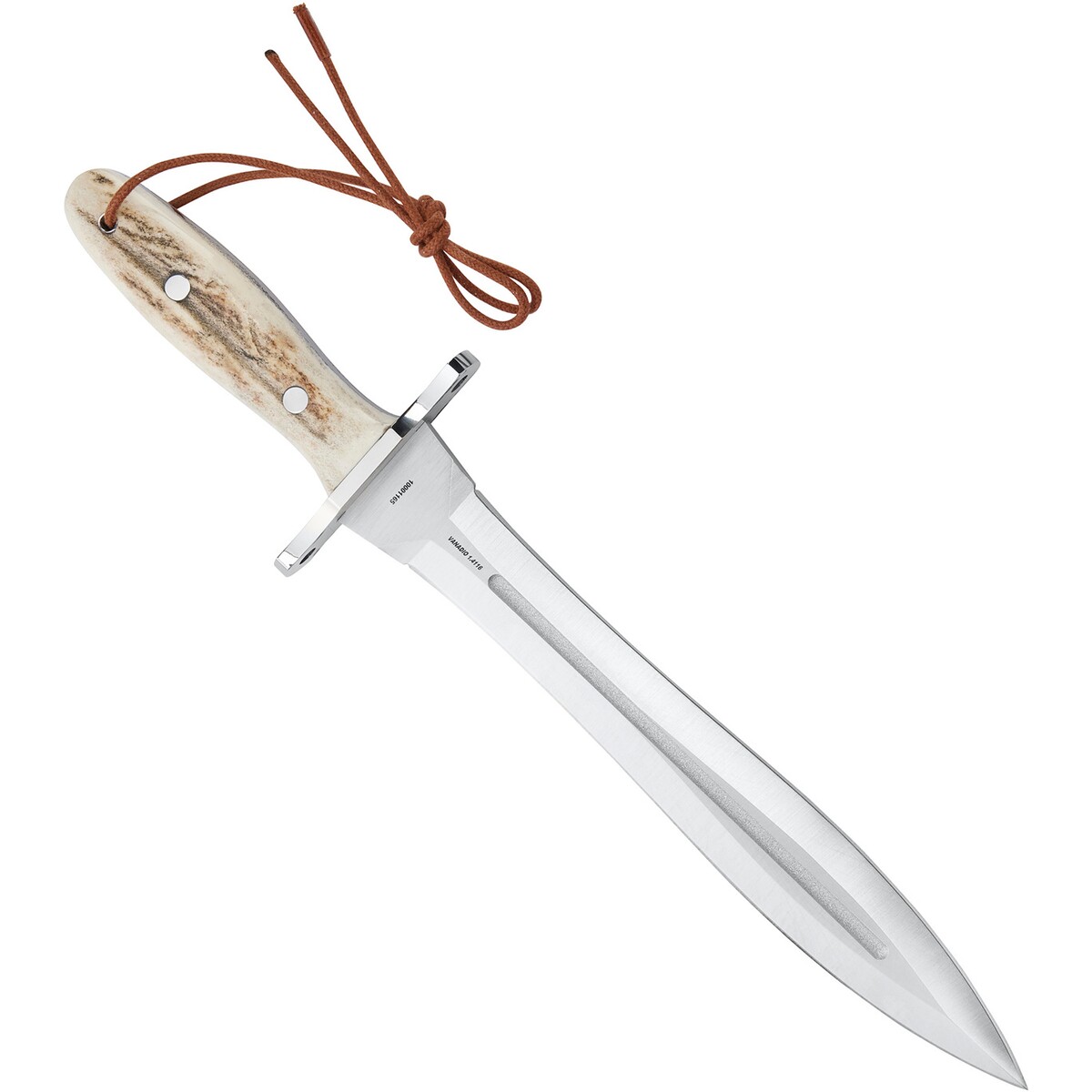 Abfangmesser mit Hirschhorngriff