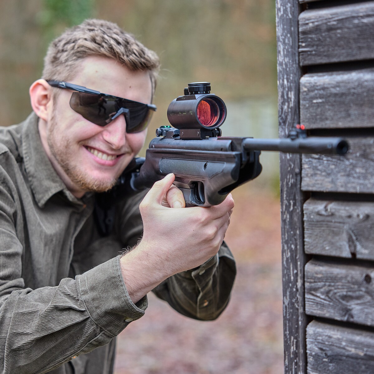 Luftpistole 25 Super Charger Tactical – 6,3 Joule, Komplettset