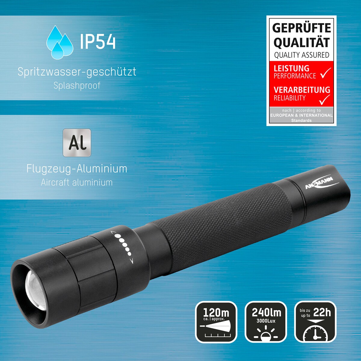 Taschenlampe M200F 5W-LED