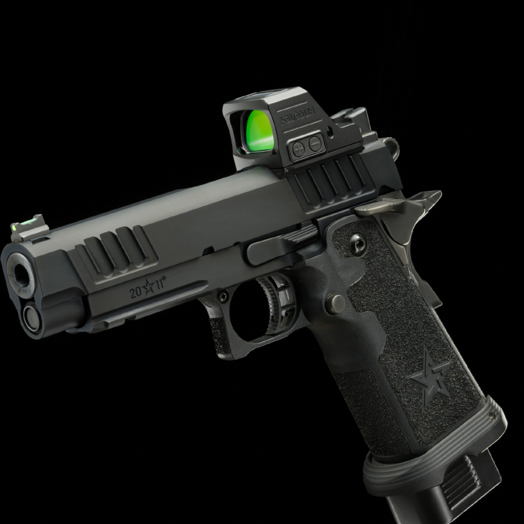 Holosun HE407C-X3-GR Offenes Reflex Grünpunktvisier