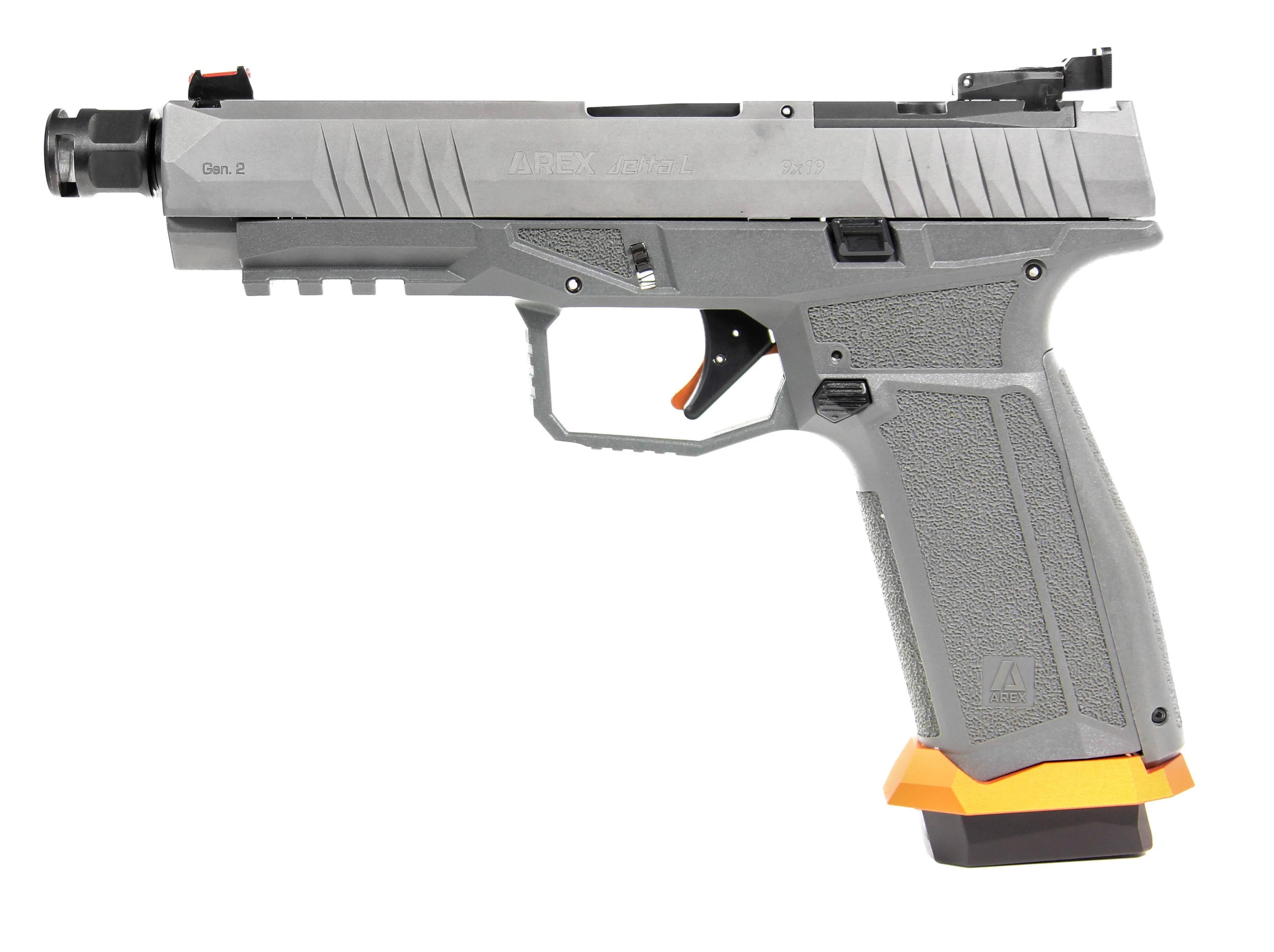 AREX Pistole DELTA 2 GREY WOLF OR, 5", Mini Compensator