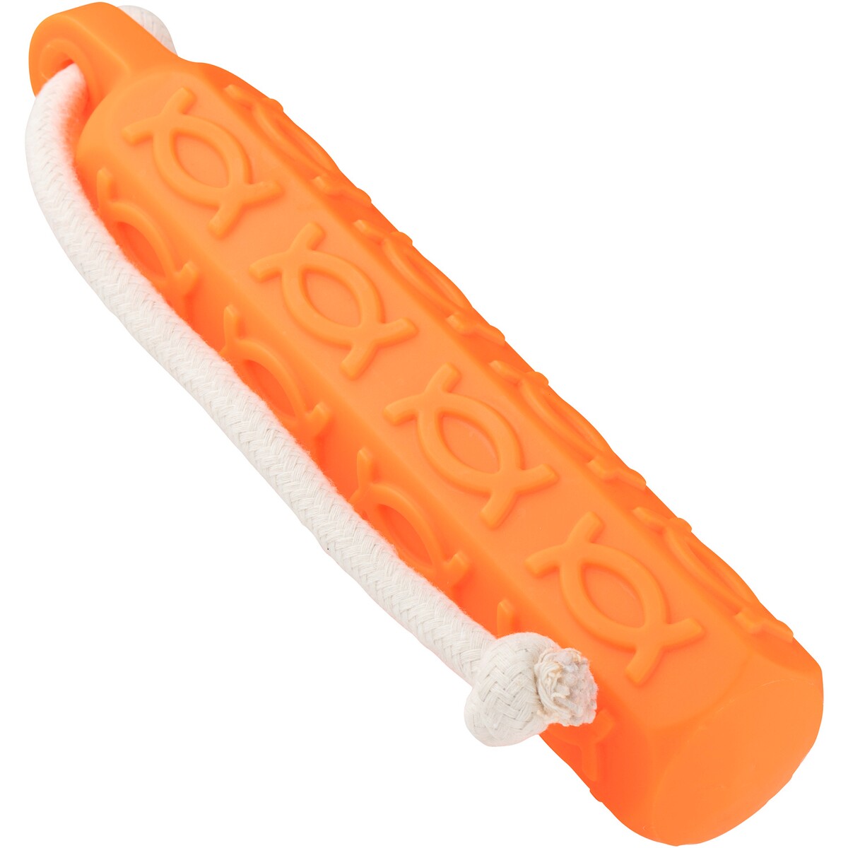 Apportierdummy Bumper – Orange Ø 7,1 cm, Länge 28,6 cm, Gewicht 380 g