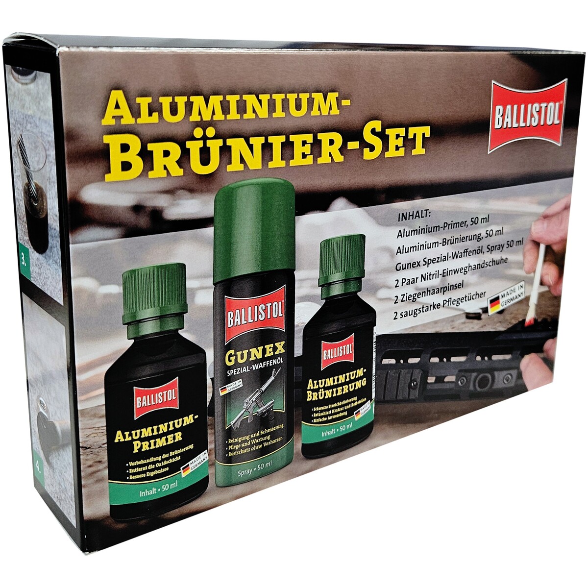 Aluminium-Brünier-Set – 6-teilig