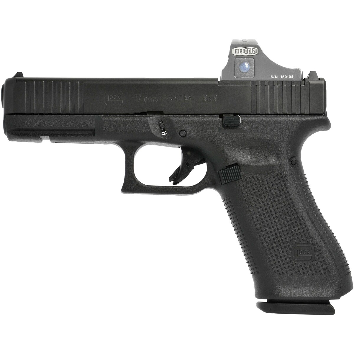 Pistole 17 Gen5 MOS – ohne Gewinde