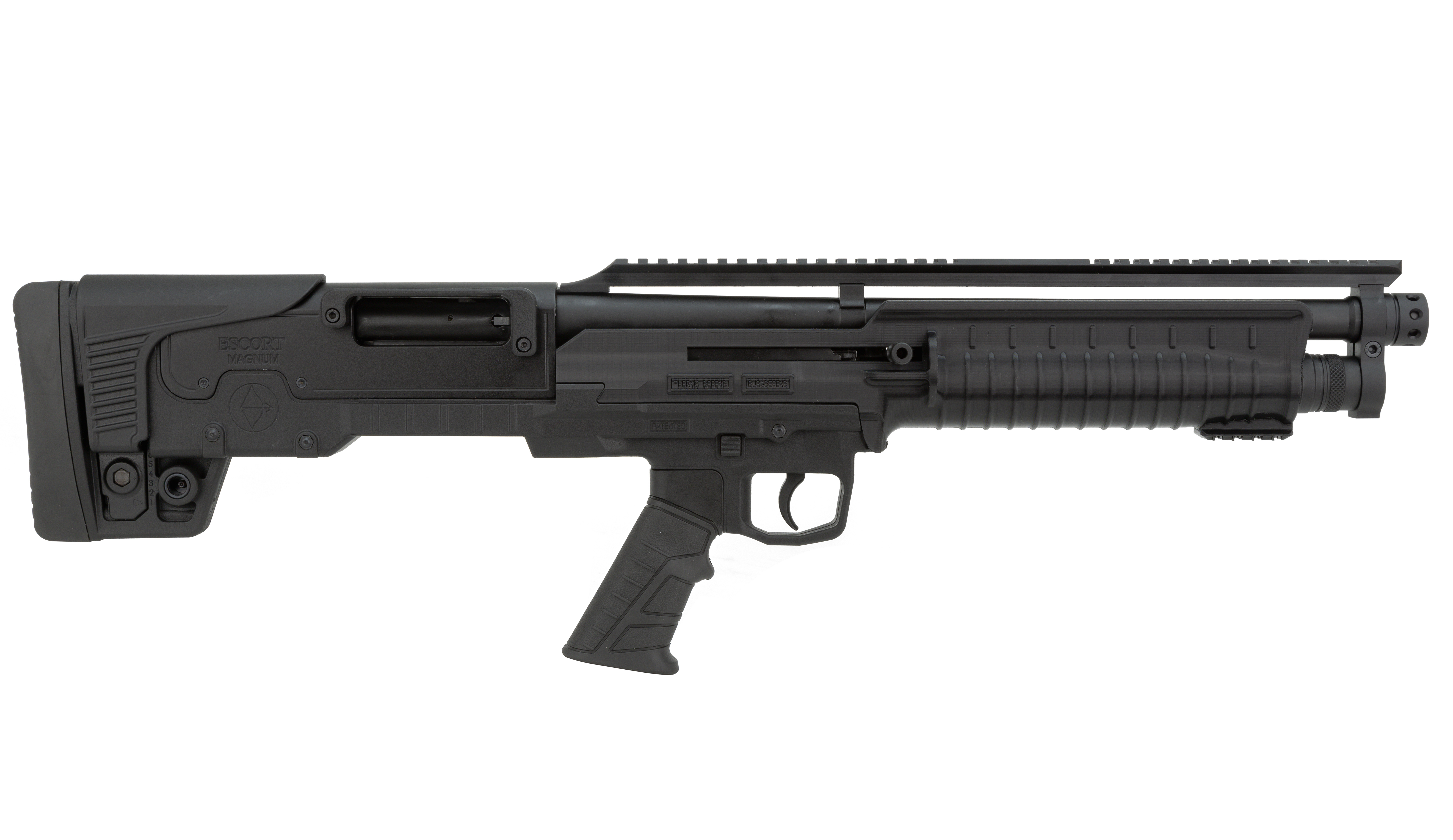 Escort - BULL TAC PX - Schwarz – 12/76 - 18''- mit Picatinny