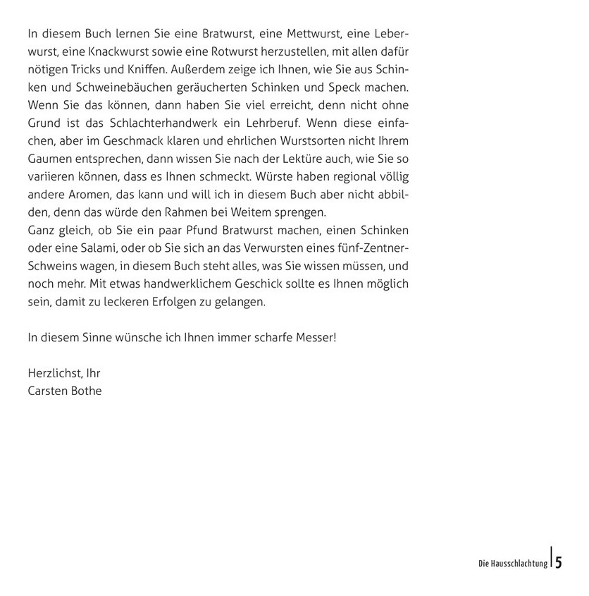 Buch: Die Hausschlachtung