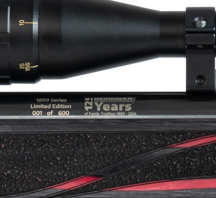 HW-LG 97 KT "F" "Jubiläum" (5,5 mm / Schichtholz grau-rot)
