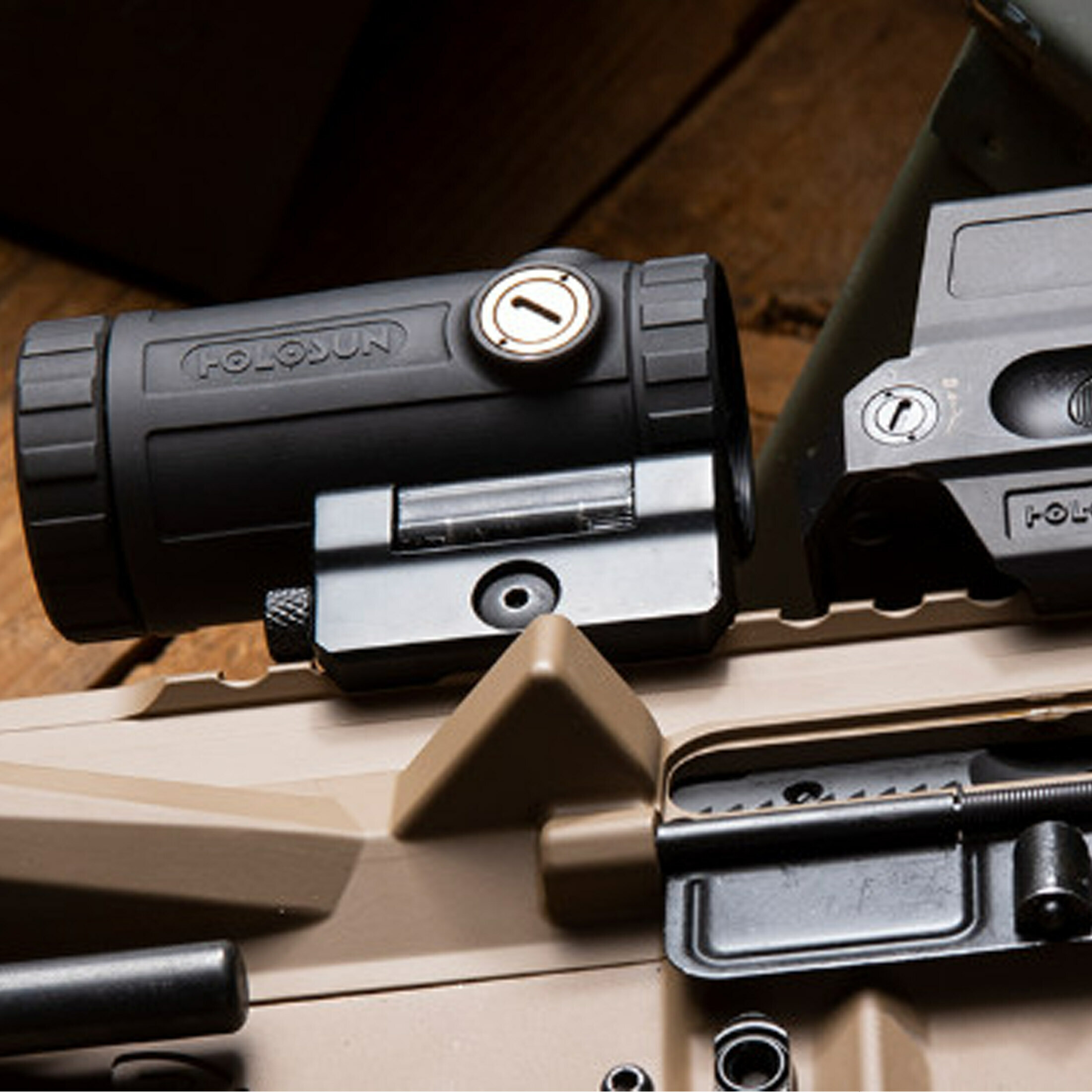 Holosun Magnifier HM3XT (TITAN) mit 3 fach Vergrößerung