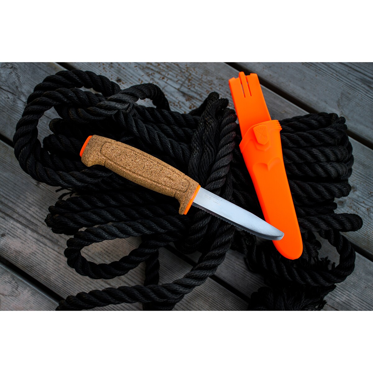 Messer Floating Knife SRT His-Vis Orange