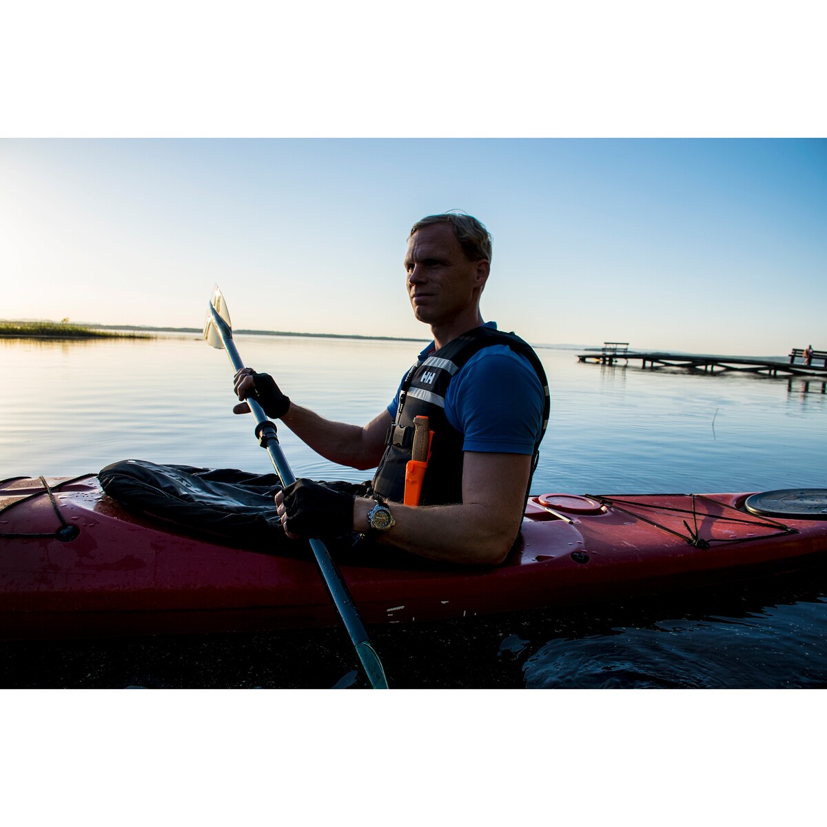Messer Floating Knife SRT His-Vis Orange