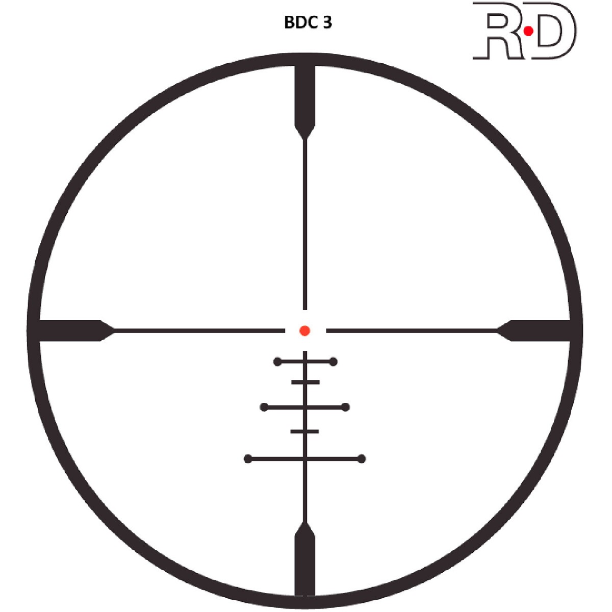 Zielfernrohr MeoHunter R5 3-15x50 FFP RD – BDC 3