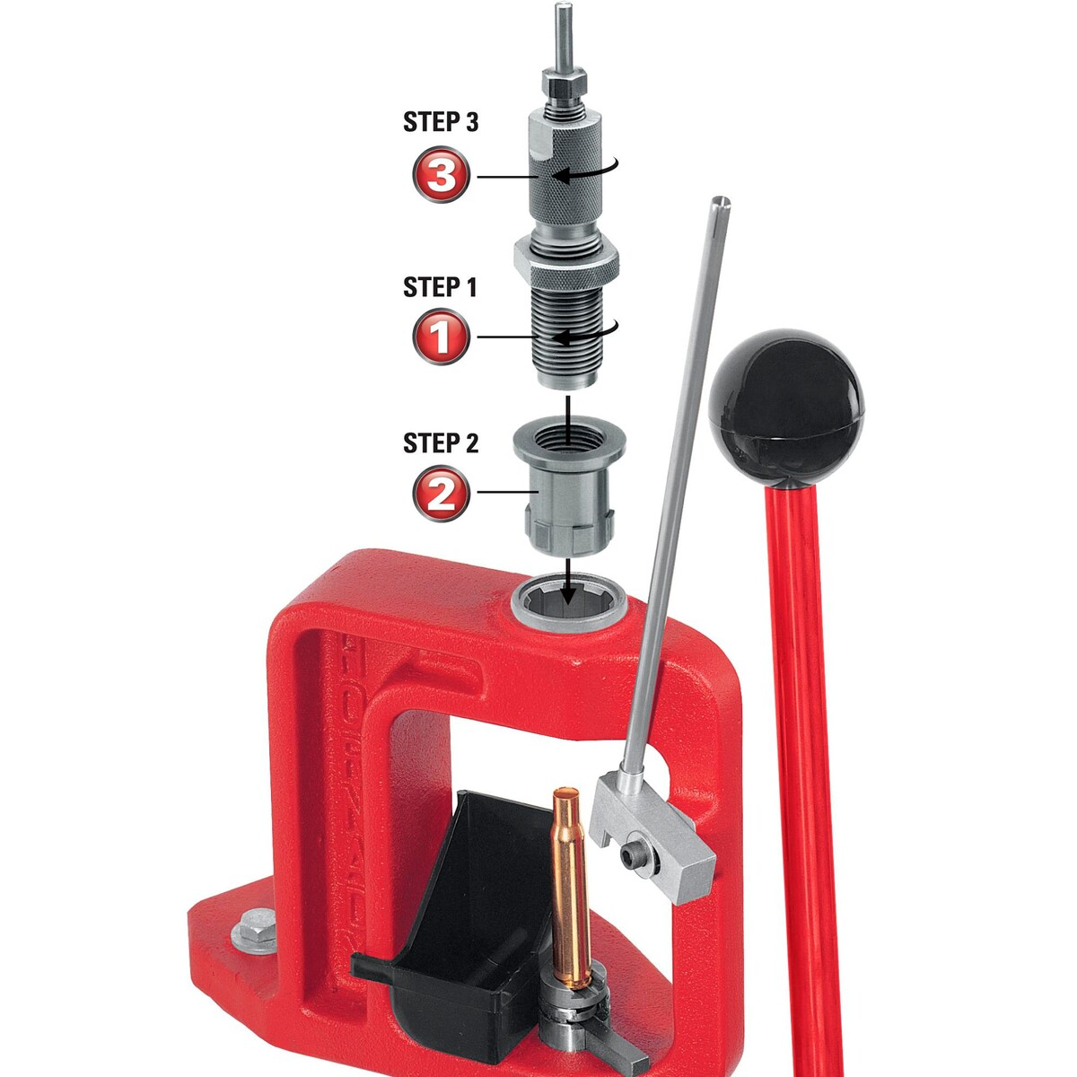 Lock-N-Load Gewindeeinsatz – Adapter für Matrizen 7/8-14“, 2-teilig