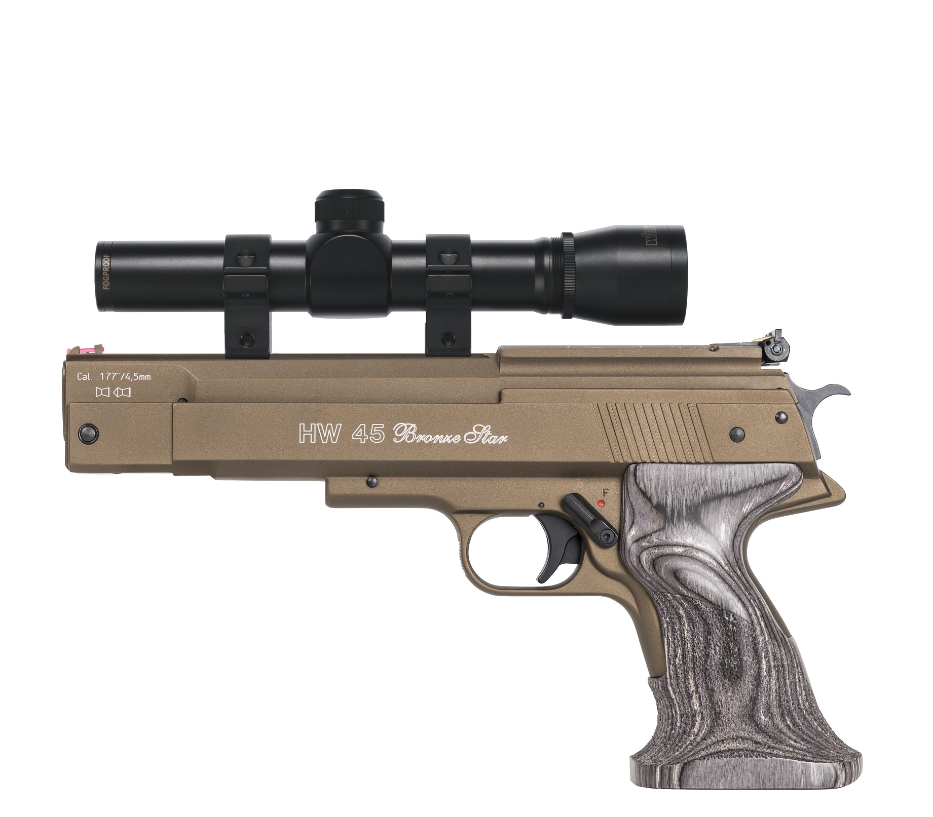 HW-LP 45 Bronze Star (4,5mm/ Fiber-Optik/ Federkolben/ Schichtholz)