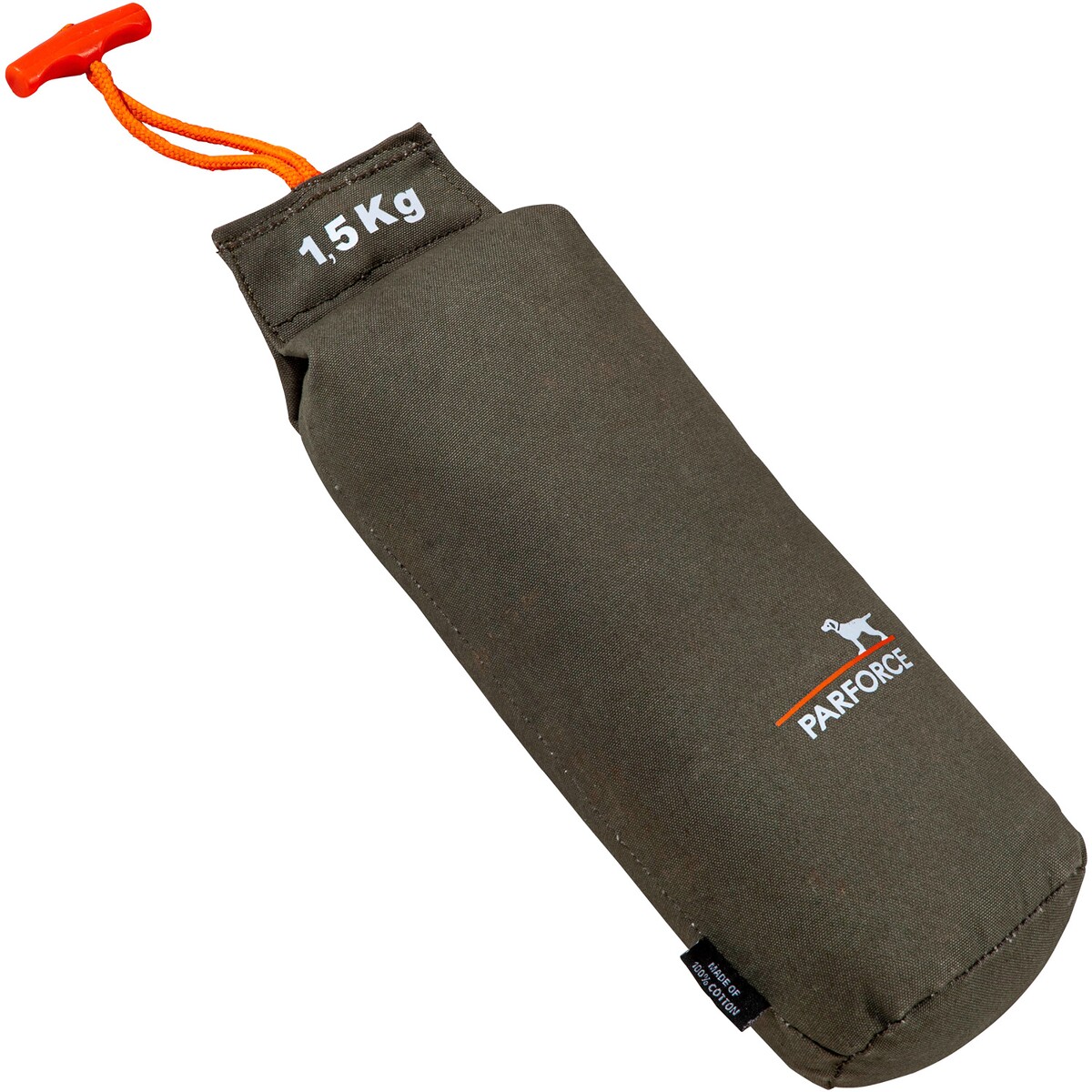 Parforce Apportierdummy – Gewicht 1,5 kg – Ø 9,5 cm, Länge 30 cm