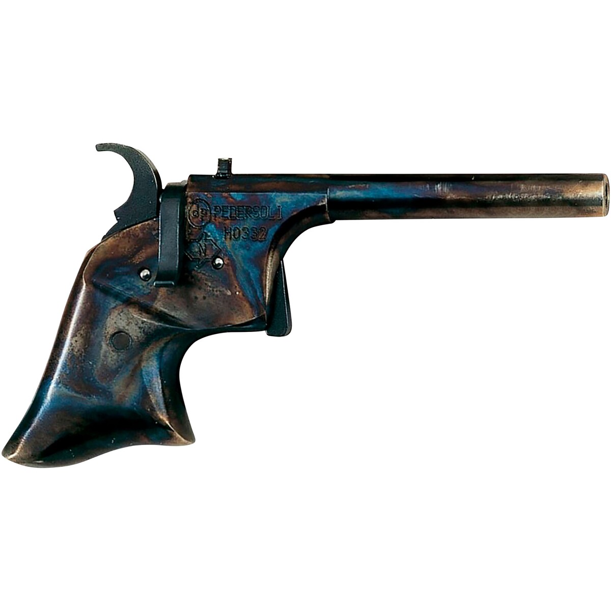 Vorderlader Pistole Derringer Remington Rider Dark Perkussion – 4,5 mm