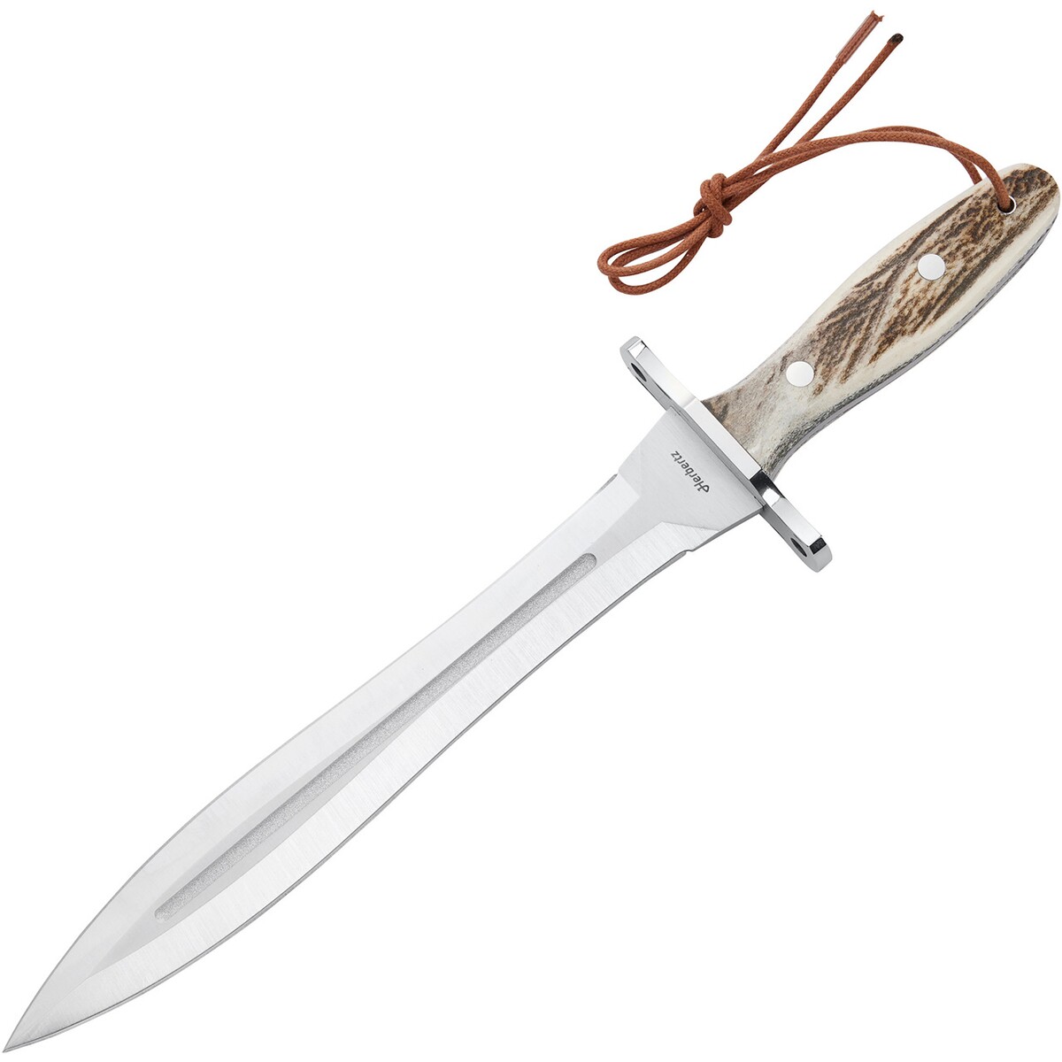 Abfangmesser mit Hirschhorngriff
