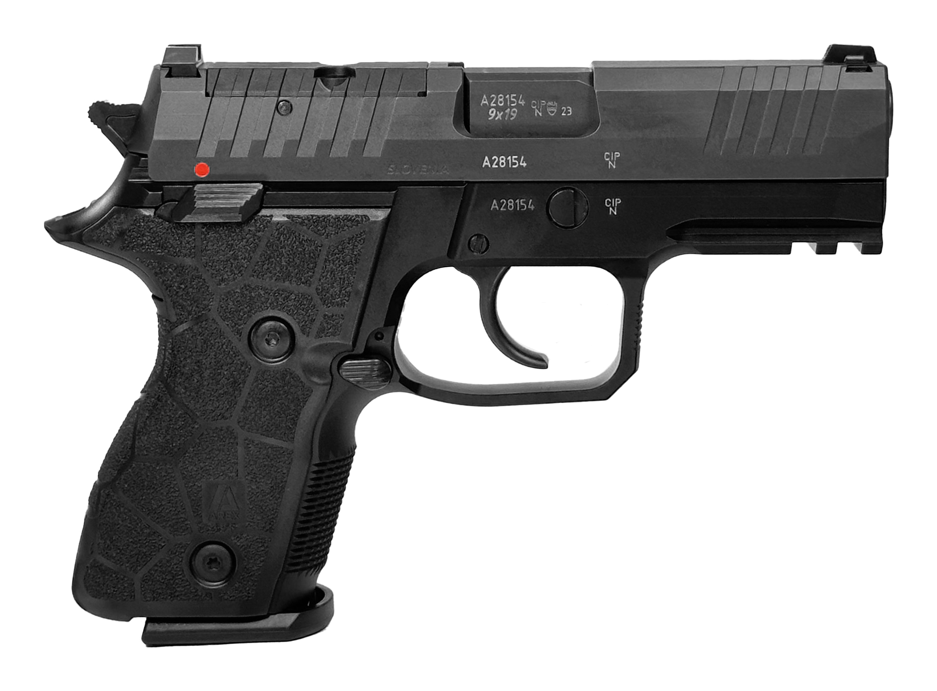 AREX Pistole ZERO 2 C OR COMPACT, 3.85", schwarz