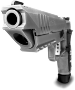 AREX Ganzstahl-Pistole ALPHA RACE WFORCE1, 5", Silver Finish, Optics Ready