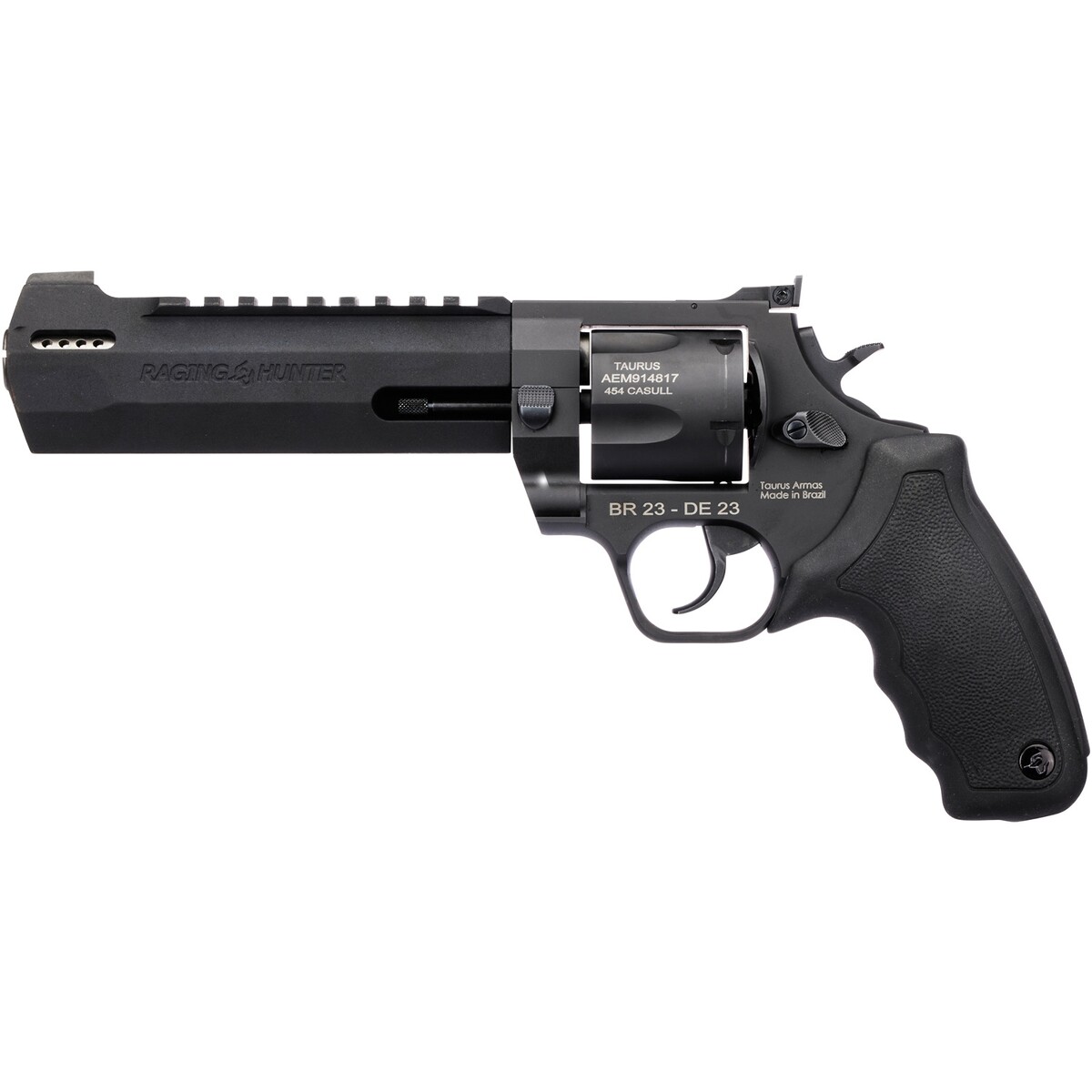 Revolver Raging Hunter - 6 3/4" Kal. .454 Casull – Mattschwarz - 6 3/4"