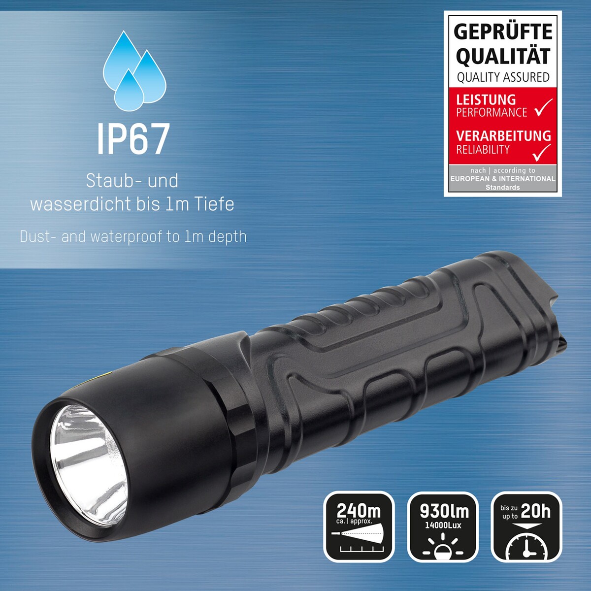 Taschenlampe M900P