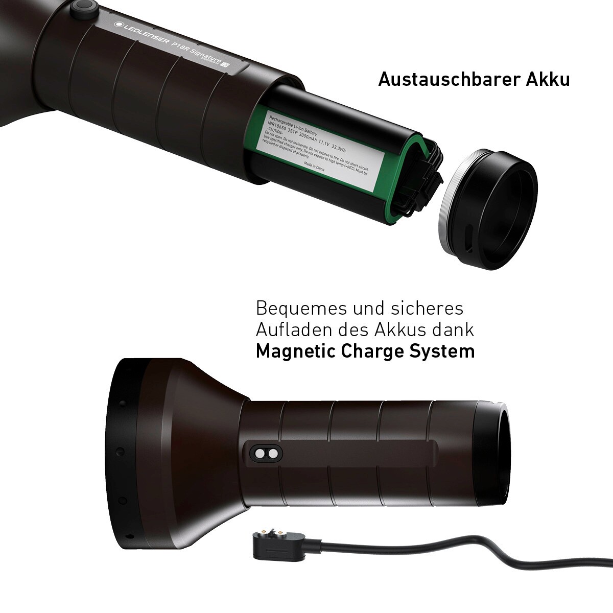 Taschenlampe P18R signature