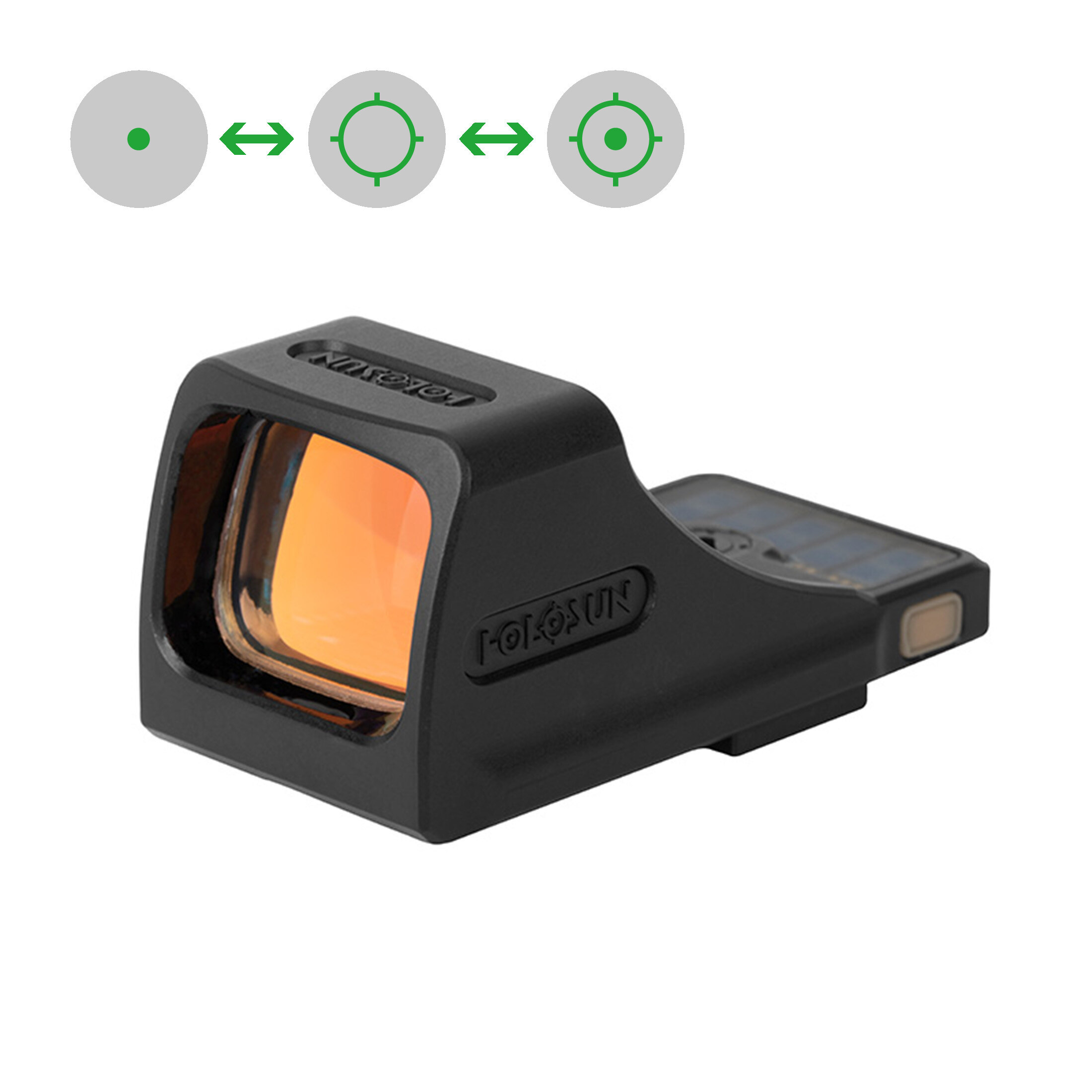 Holosun SCS-VP9-GR Offenes Reflex Grünpunktvisier