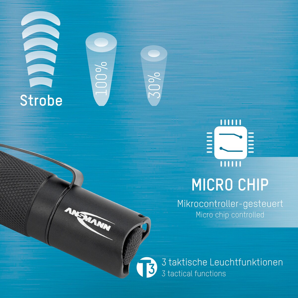 Taschenlampe M200F 5W-LED