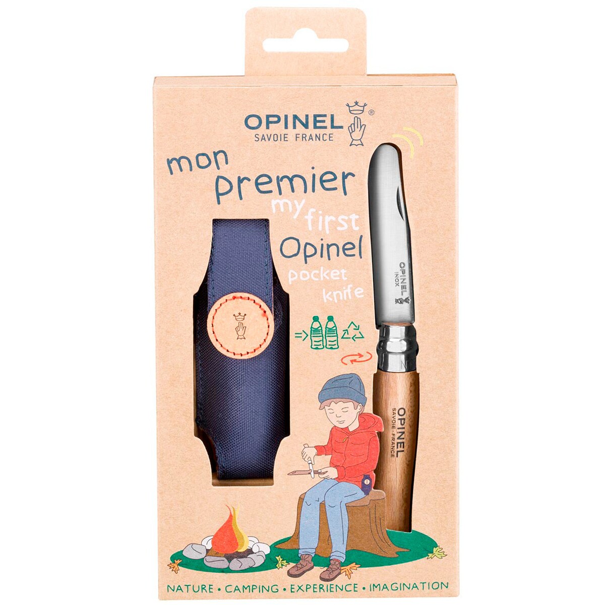 Kindermesser No 07 mit Etui
