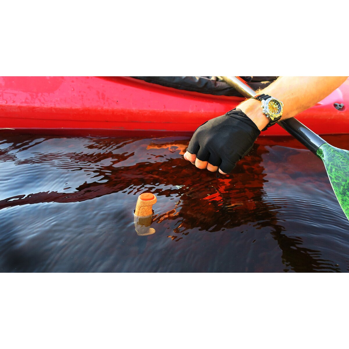 Messer Floating Knife SRT His-Vis Orange