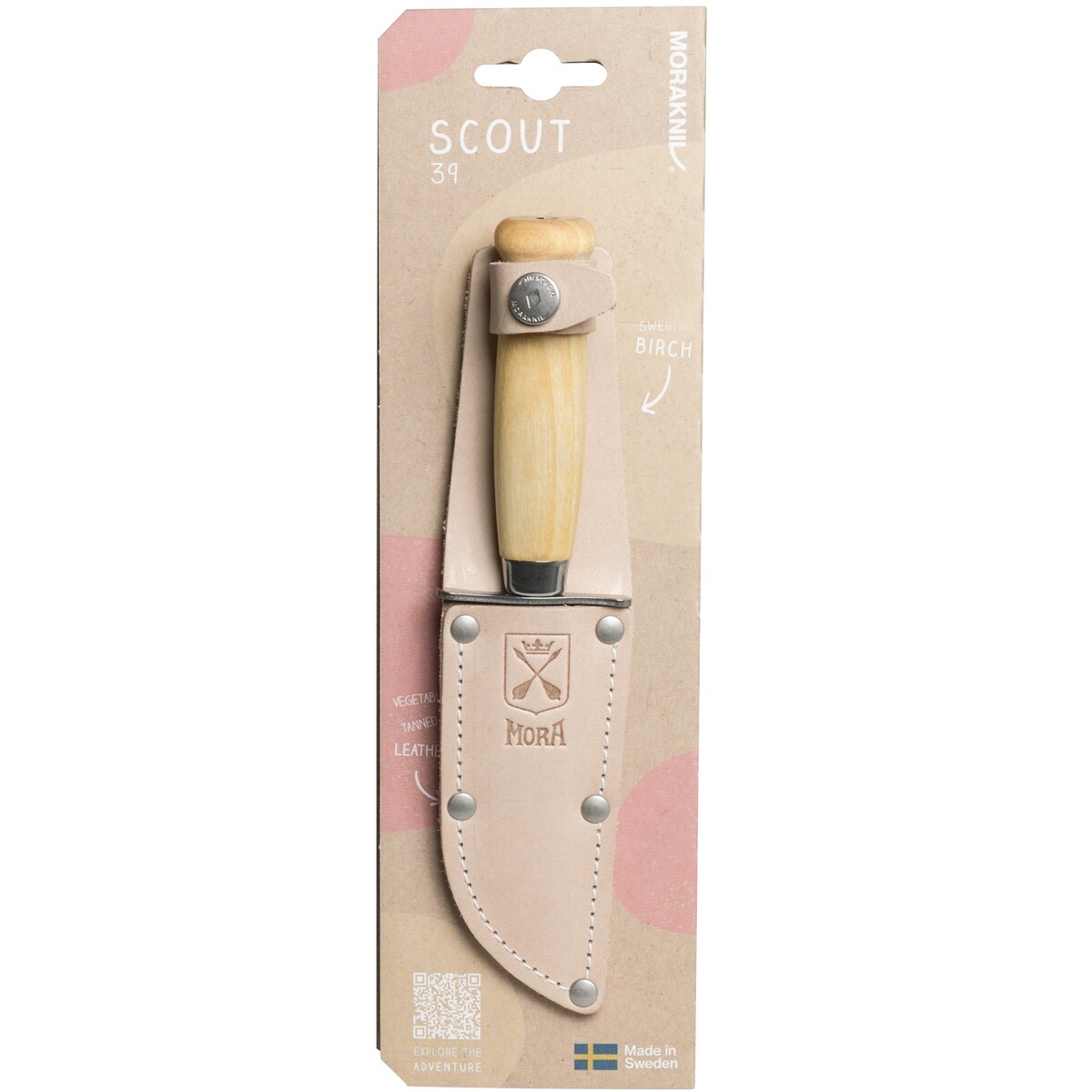 Kindermesser Mora Scout 39 – Natural