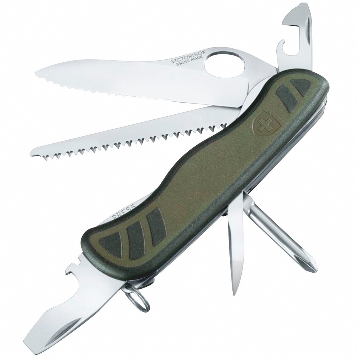 Schweizer Soldatenmesser 08 – 10 Funktionen