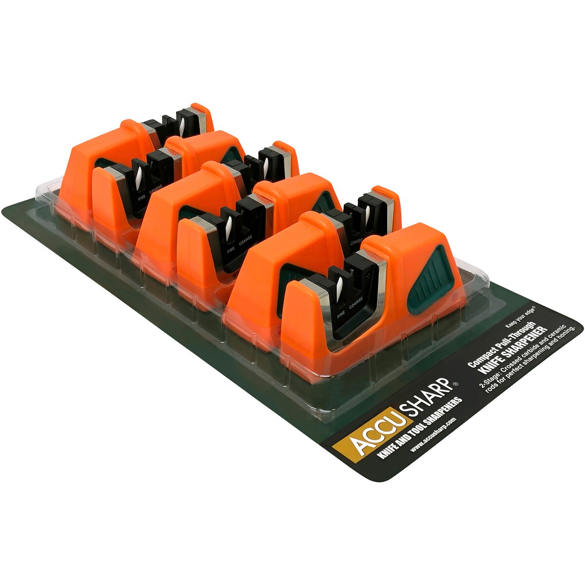 Messerschärfer Pull-Through Compact – 6 Stück