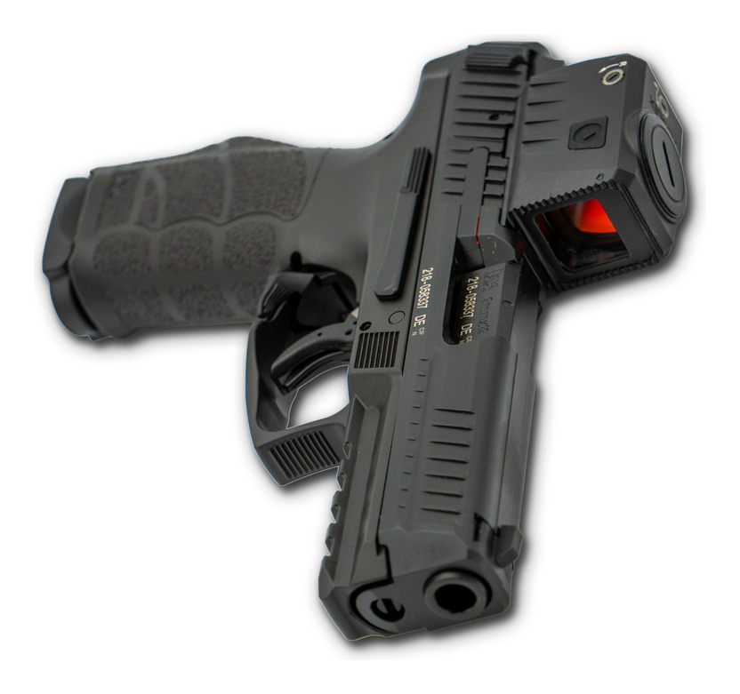 Heckler & Koch SFP9X OR A1, Kal. 9 mm Luger inkl. Noblex NV 1x25 CS Sight
