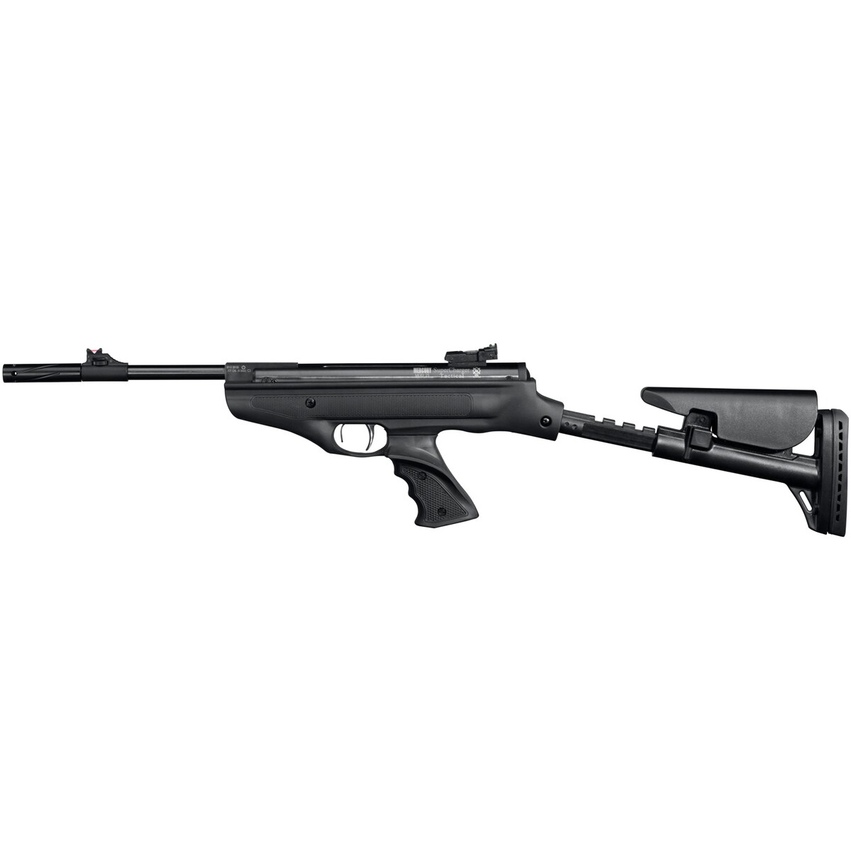 Luftpistole 25 Super Charger Tactical – 6,3 Joule, mit Anschlagschaft ohne Set