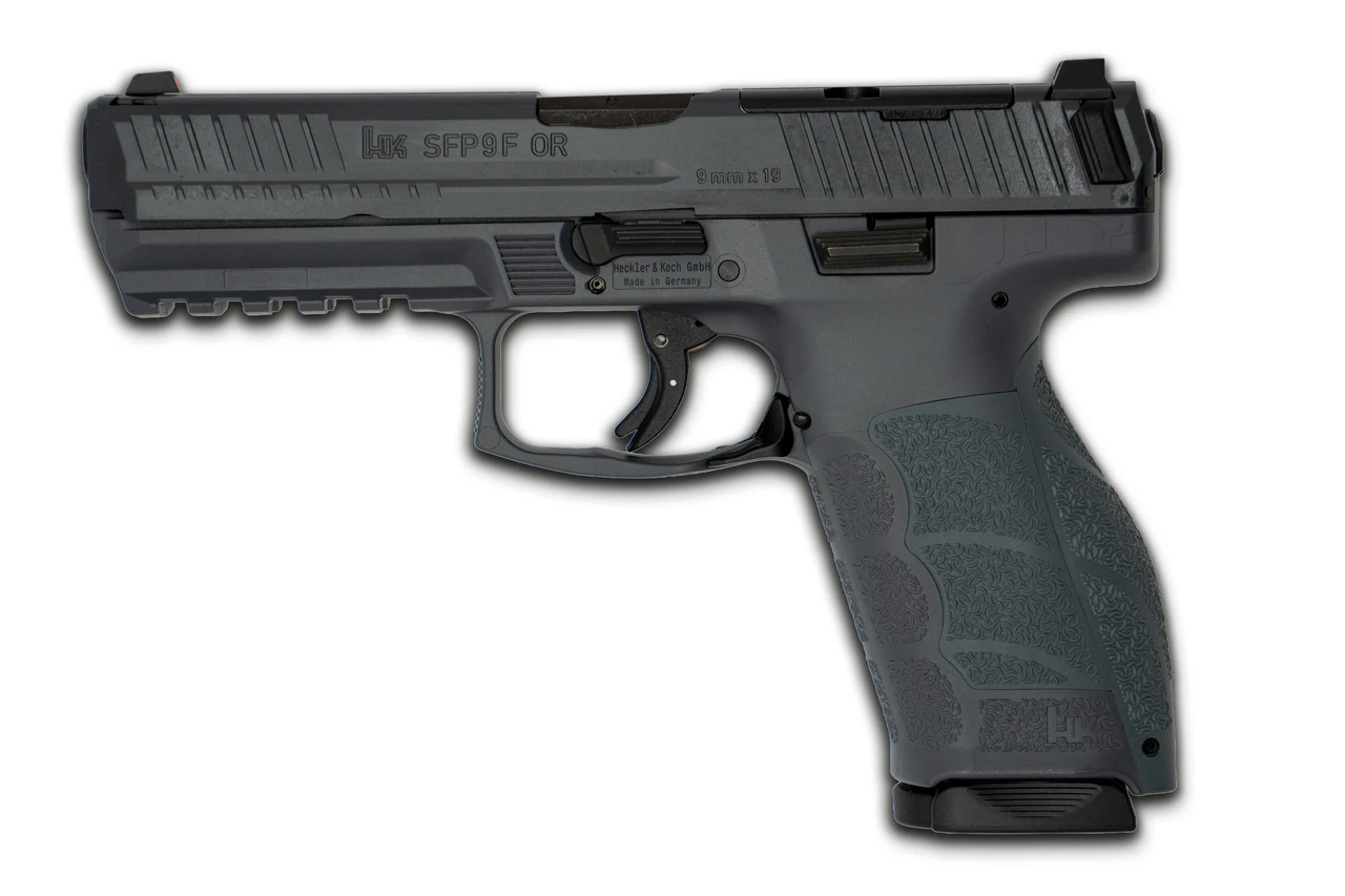 HK-Pistole SFP9F OR A1, SPECIAL EDITION - Sniper-grey (9mm, 2x 17-Schuss-Mag.)