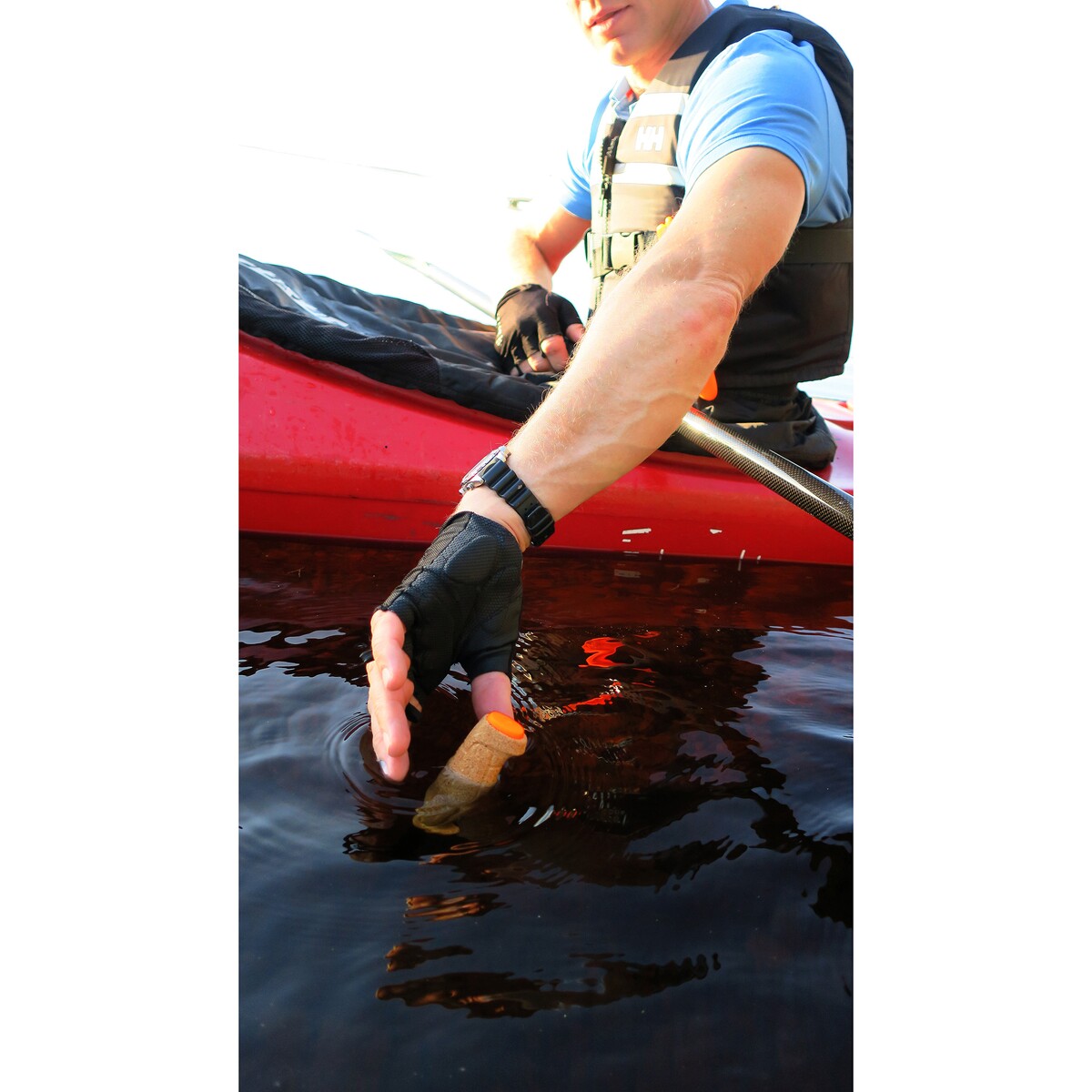 Messer Floating Knife SRT His-Vis Orange