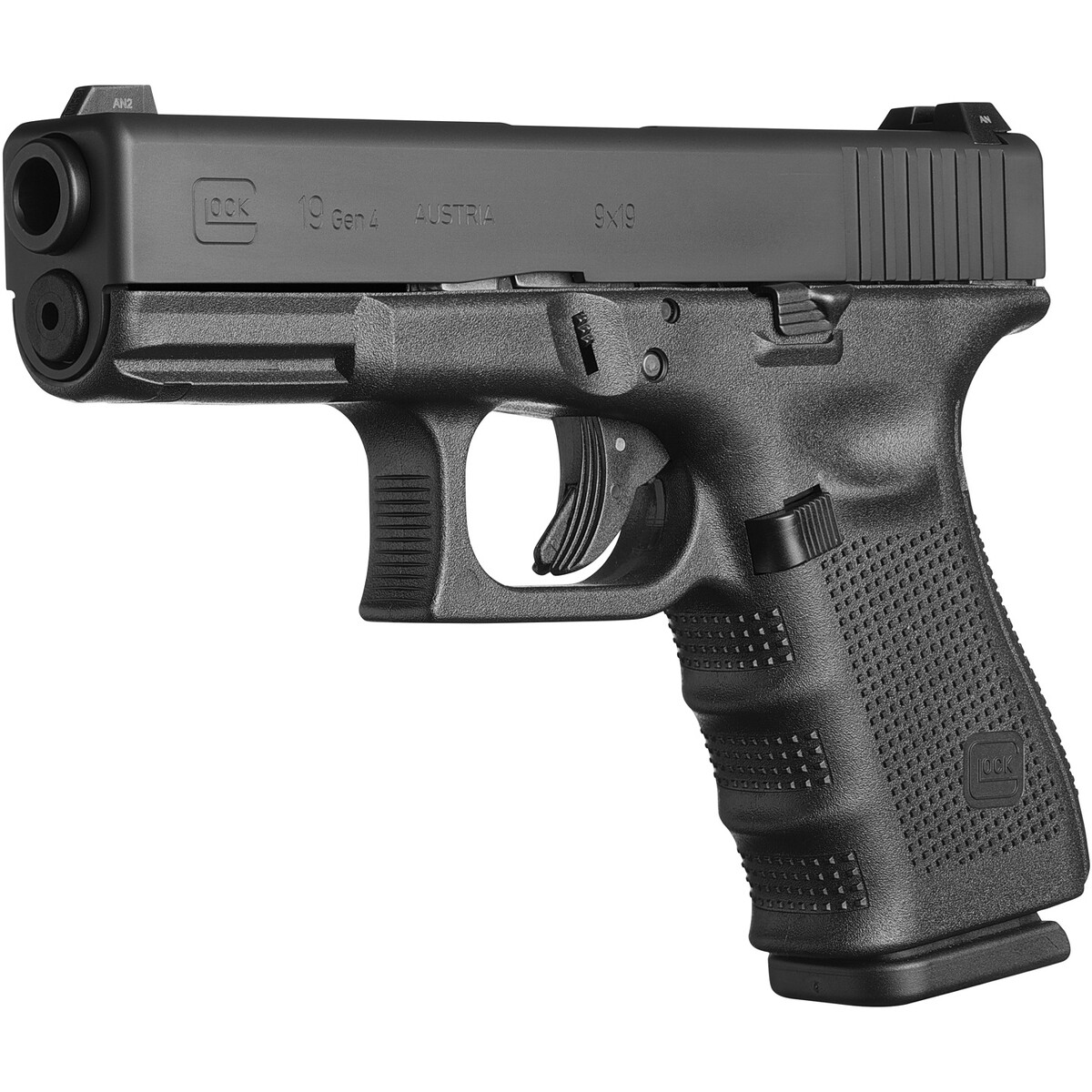 Pistole 19 Gen4 – verstellbare Visierung