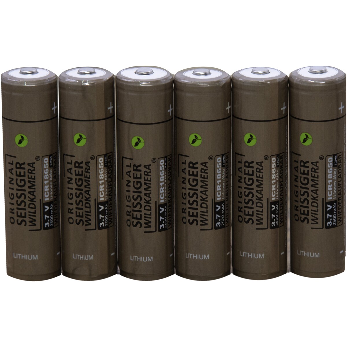 Lithium-Ionen-Akku 18650 – 6 Stück