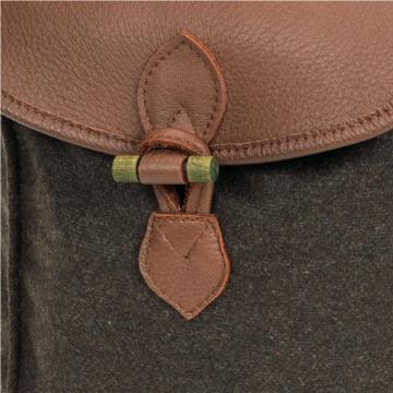 AKAH Rucksack "Loden de Luxe" mit Elch-Leder