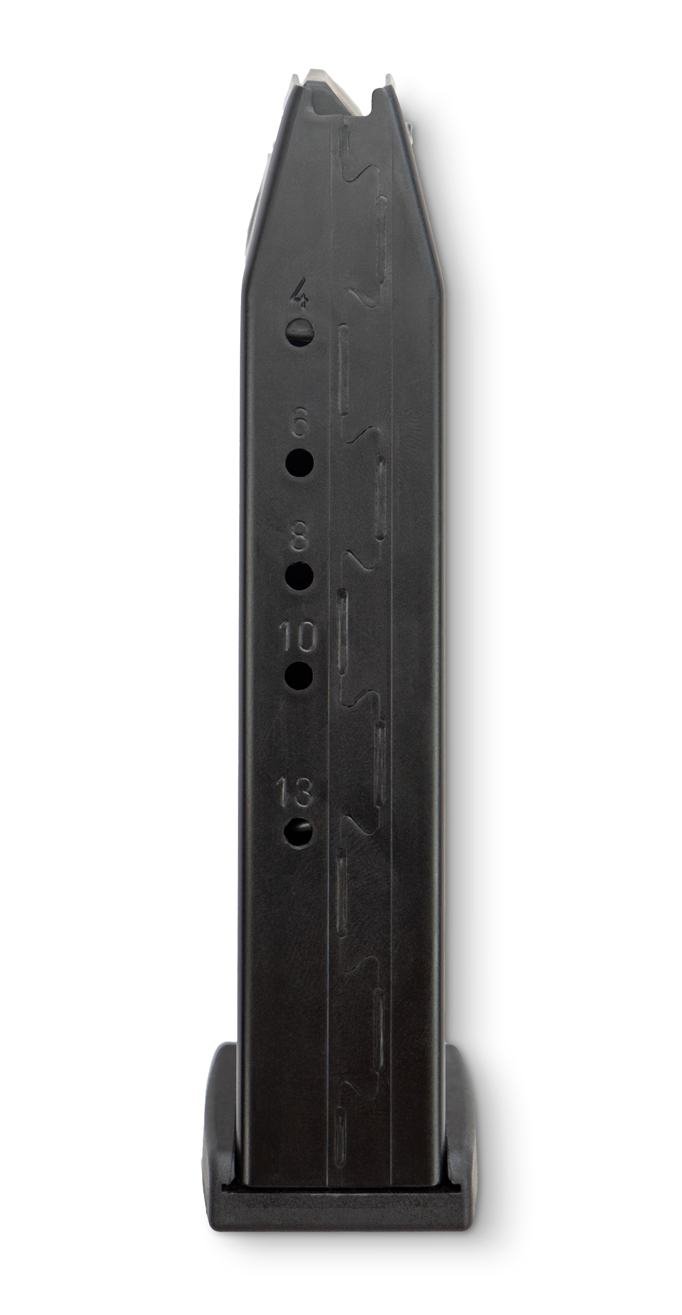 13-Schuss Magazin f. P30, P30L, P30SK, SFP40 (.40 S&W, schwarzer Hartgummib.)