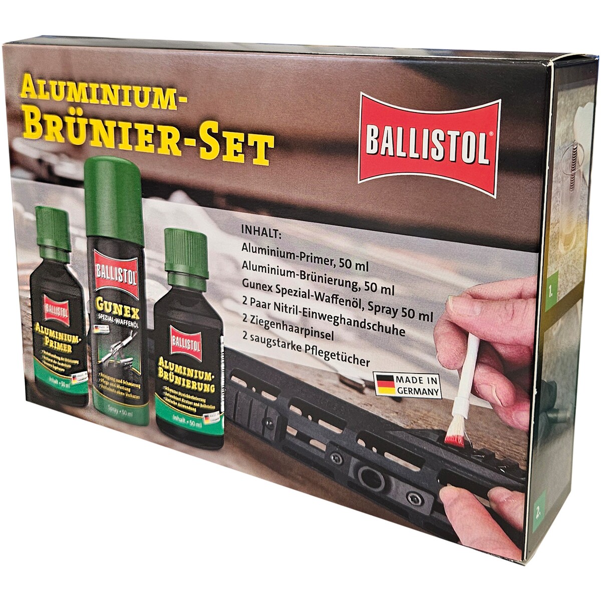 Aluminium-Brünier-Set – 6-teilig
