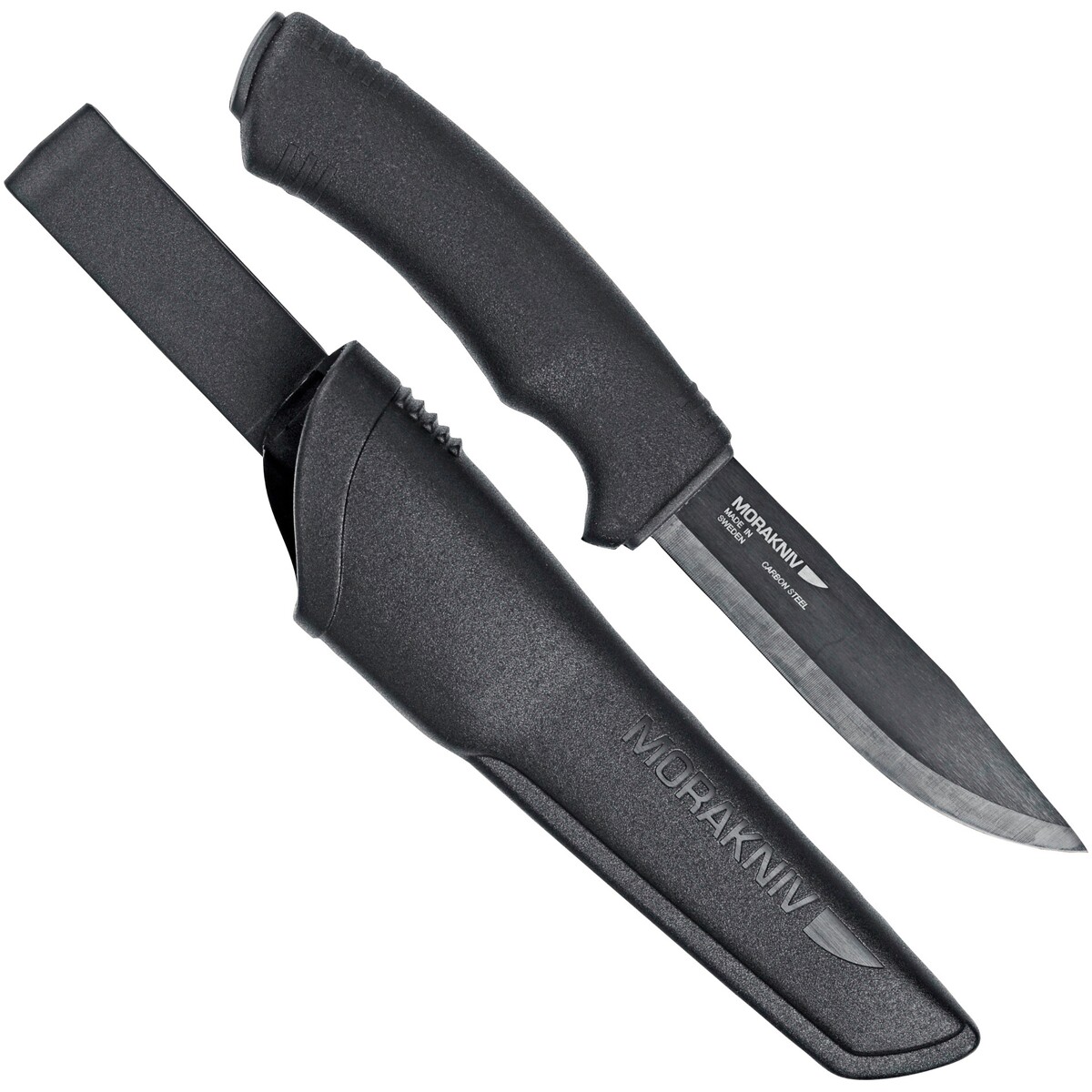 Messer Bushcraft Black Blade