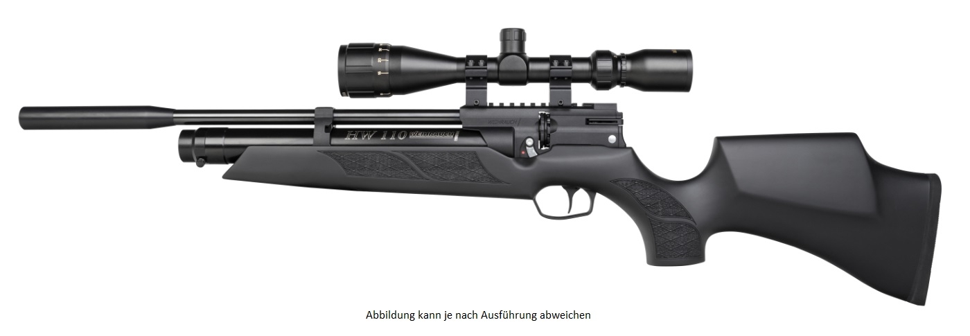 HW-PLG 110 ST "F" (5,5mm/ schw. Sportschaft/ Soft-Touch-Finish)