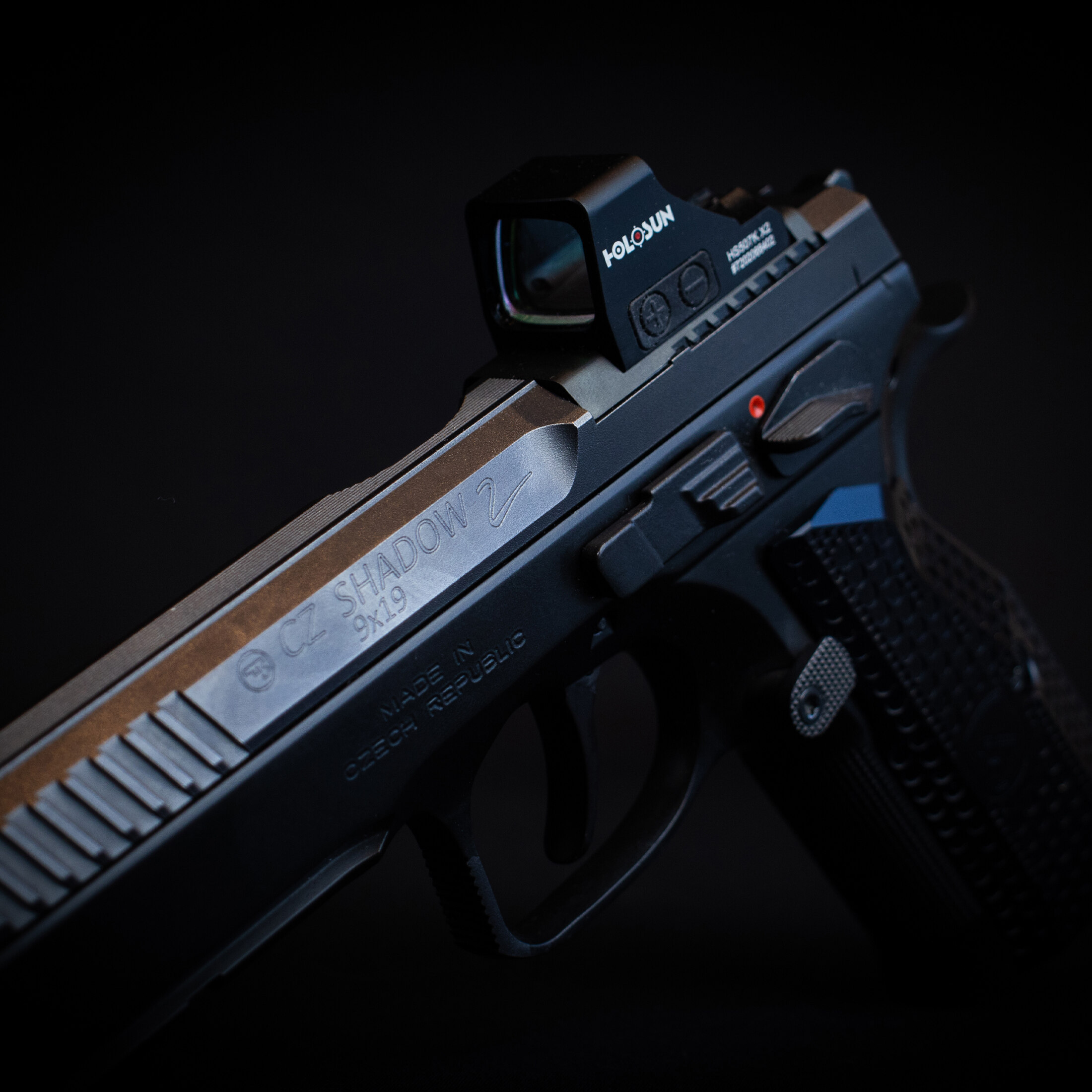 Holosun HS507K-X2 Offenes Reflex Rotpunktvisier (HS507K-X2-CZ-S2)