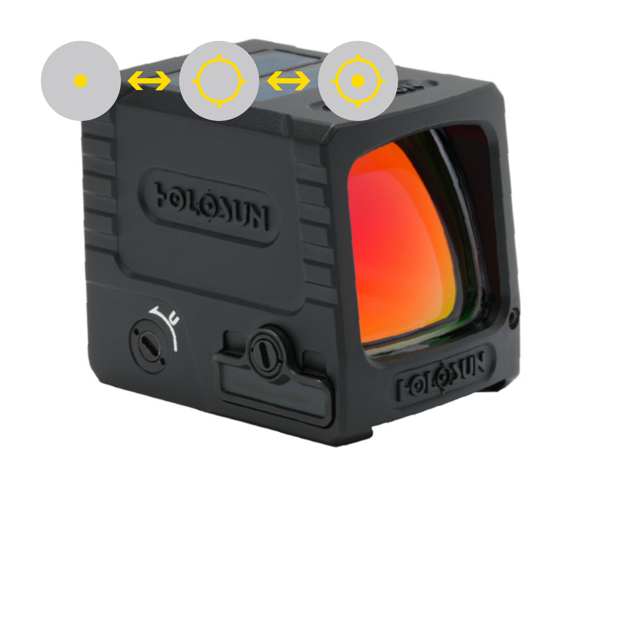Holosun AEMS-MACRO-GD-MRS kompaktes und geschlossenes Reflexvisier
