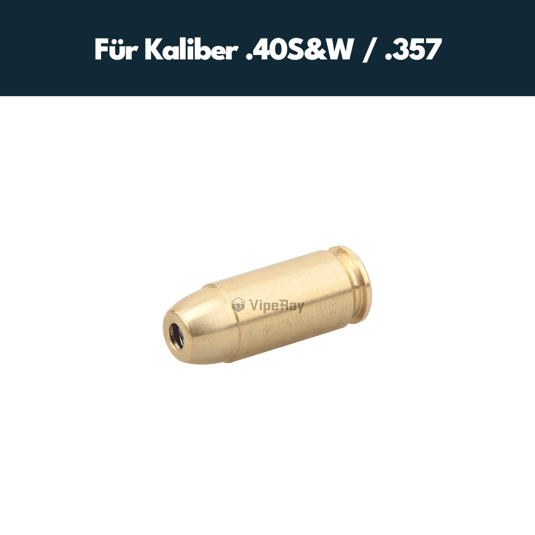 Vector Optics SCBCR-14 Laser Boresighter in Patronenform – .40S&W/.357