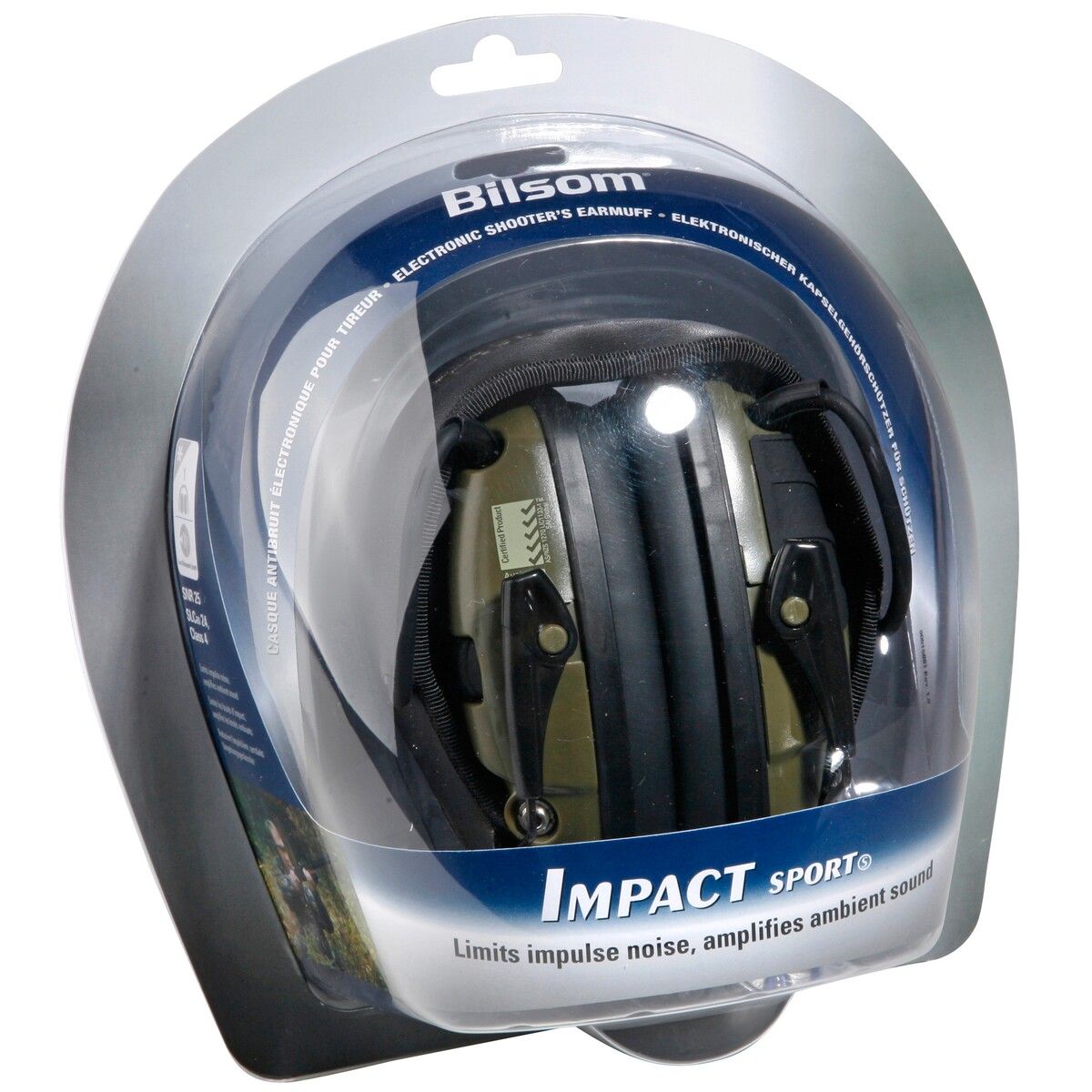 Gehörschutz Impact Sport – Oliv