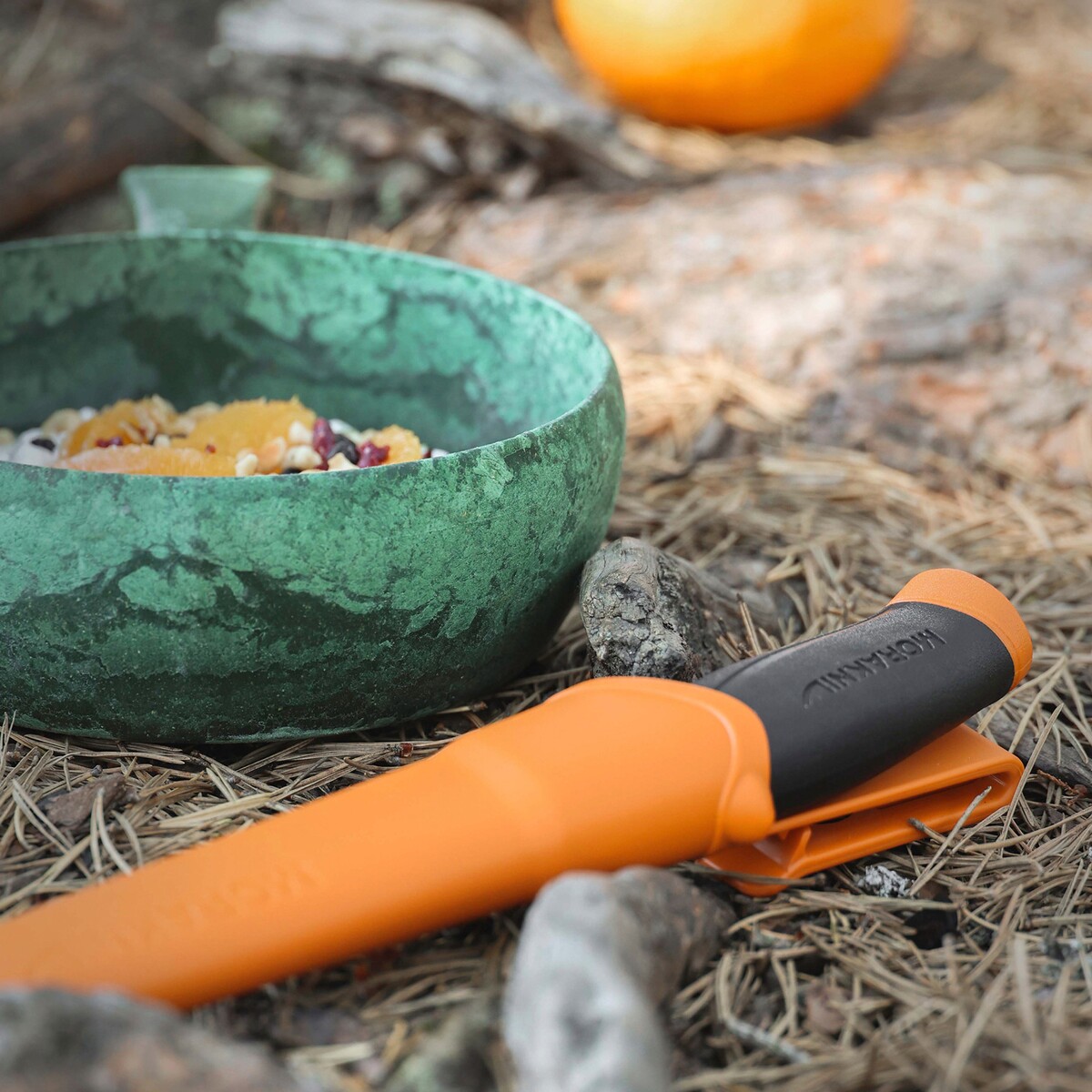 Messer Companion (S) – Burnt Orange